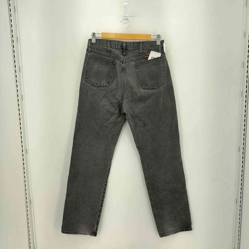 ラスラー RUSTLER 90-00s メキシコ製 ブラックデニムパンツ メンズ 33×32