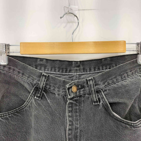 ラスラー RUSTLER 90-00s メキシコ製 ブラックデニムパンツ メンズ 33×32