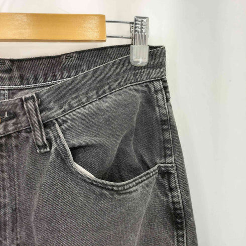 ラスラー RUSTLER 90-00s メキシコ製 ブラックデニムパンツ メンズ 33×32