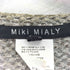 miki mialy クロシェ編み レーヨン混 ペーパーニットカーディガン レディース FR:36