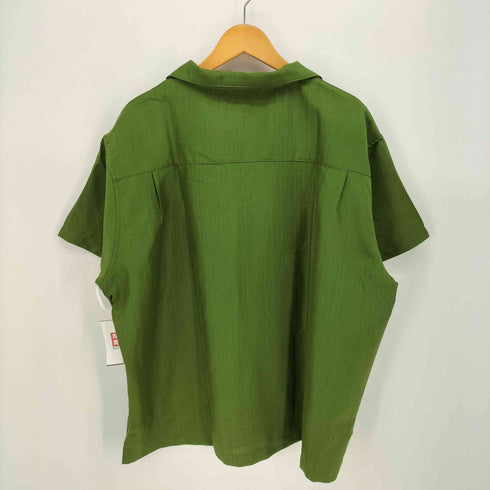 CHANGE WELL パネル切り替え S/S オープンカラーシャツ メンズ import:XXL