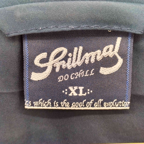 PRILLMAL ロゴプリント ナイロン ジップアップ パーカー メンズ JPN:XL