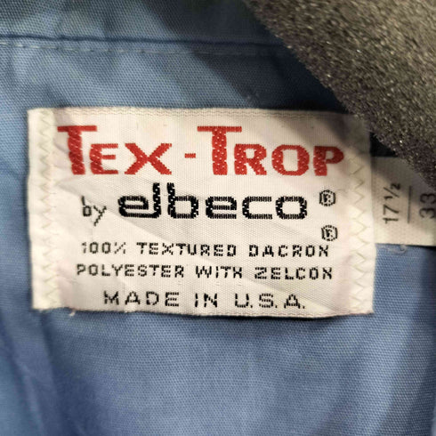 USA製 TEX TROP elbeco シャツ メンズ 17 1/2