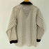 B.V.D. ヘムバイカラー 総柄 チェック 開襟オープンカラー L/S シャツ メンズ import:M