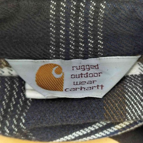 カーハート Carhartt 90S チェック柄 ヘビーウエイト L/S シャツ メンズ