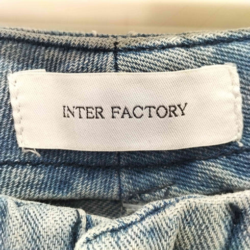 インターファクトリー INTER FACTORY wide denim pants ワイド デニム パンツ メンズ JPN:M