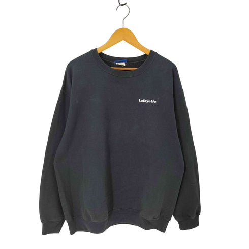 ラファイエット Lafayette コラボ ロゴ刺繍 バック キャラクタープリント スウェット トレーナー メンズ JPN:XL