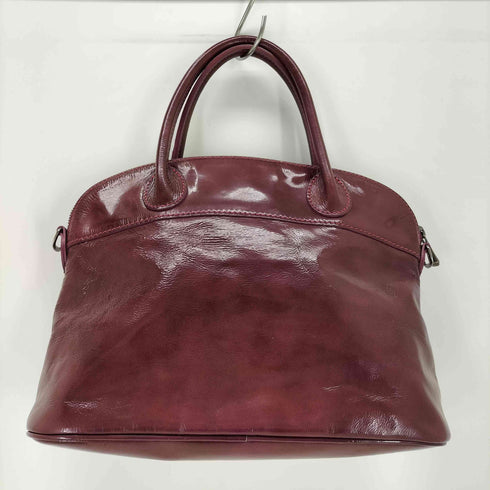 ロンシャン LONGCHAMP パテントレザー エナメル ハンドバッグ レディース