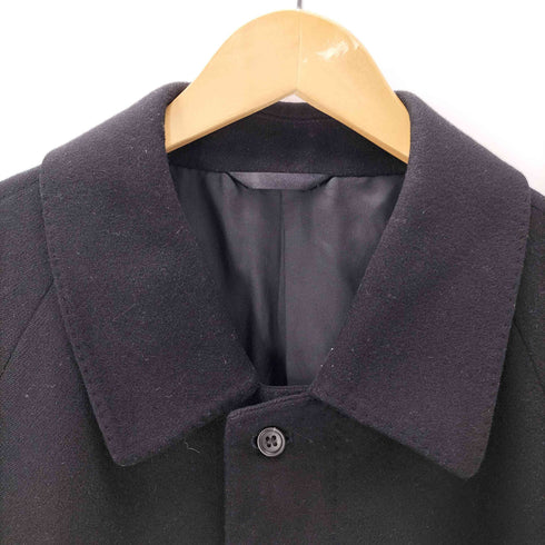 FARAGO 比翼 カシミヤ ステンカラー コート メンズ A180
