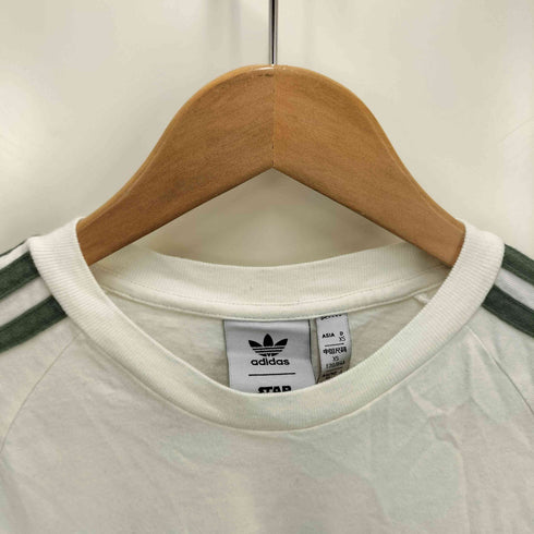 アディダスオリジナルス adidas Originals コラボバックプリント3ストライプ Tシャツ メンズ JPN:XS