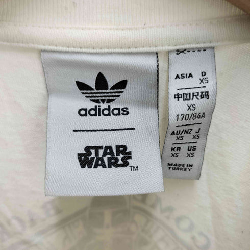 アディダスオリジナルス adidas Originals コラボバックプリント3ストライプ Tシャツ メンズ JPN:XS