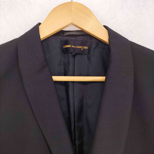 コムデギャルソン COMME des GARCONS ウールギャバ 半袖テーラードジャケット レディース JPN:M