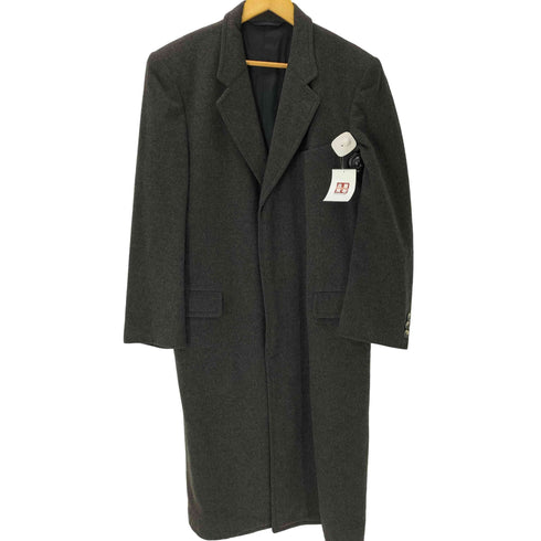 ジャンルイシュレル jean louis scherrer CASHMERE カシミヤ チェスター コート メンズ