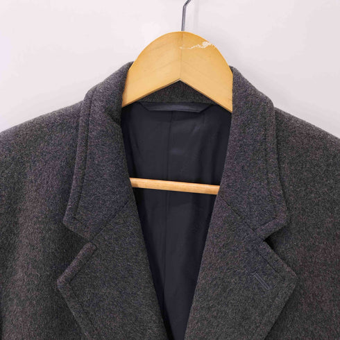 ジャンルイシュレル jean louis scherrer CASHMERE カシミヤ チェスター コート メンズ