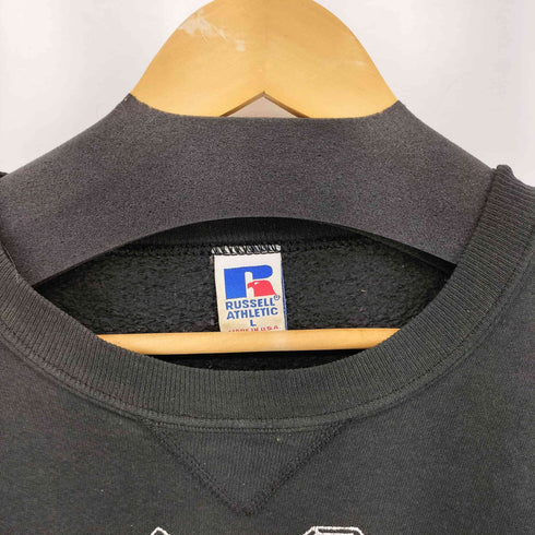 ラッセルアスレチック RUSSELL ATHLETIC 90s USA製 プリントクルーネックスウェット メンズ JPN:L