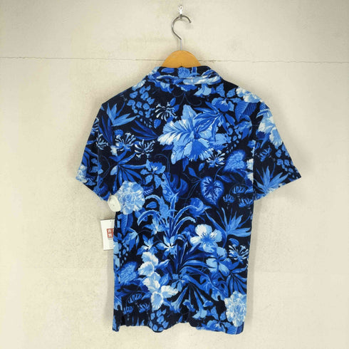 ポロラルフローレン POLO RALPH LAUREN CUSTOM SLIM FIT FLORAL TERRY CAMP SHIRT パイル地花柄キャンプシャツ メンズ import:XS