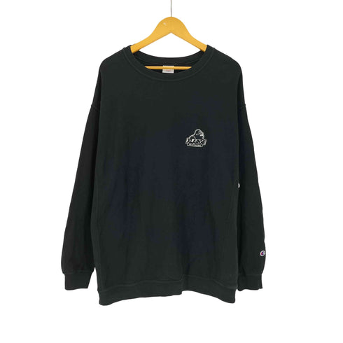 エクストララージ XLARGE REVERSE WEAVE 両面ロゴ刺繍 クルーネックスウェット メンズ import:XL