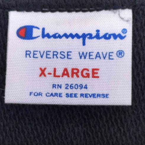 エクストララージ XLARGE REVERSE WEAVE 両面ロゴ刺繍 クルーネックスウェット メンズ import:XL
