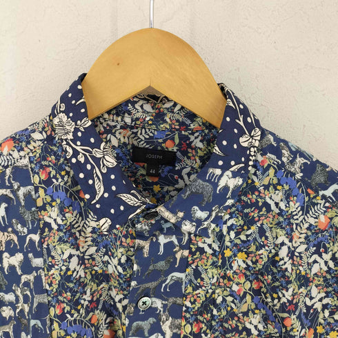 ジョゼフ JOSEPH 花柄アニマル柄シャツ メンズ JPN:44