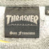 スラッシャー THRASHER × MSG 別注 ピグメント ボックスシルエット 加工プリント スウェットプルオーバー メンズ import:XL