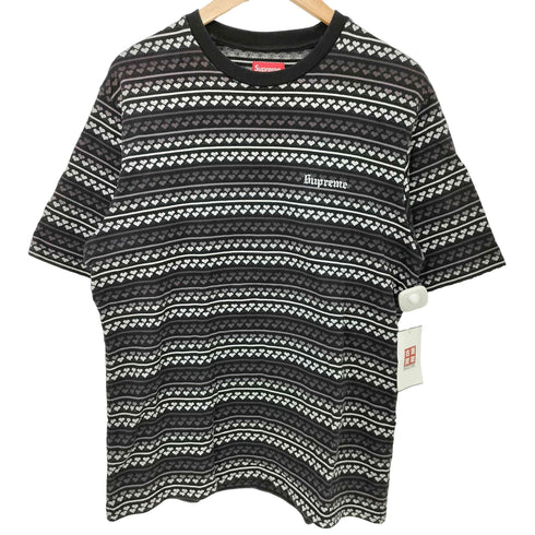 シュプリーム Supreme 22SS Hearts Jacquard S/S Top メンズ import:M