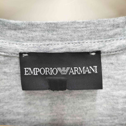 エンポリオアルマーニ EMPORIO ARMANI パッチワーク刺繍Tシャツ メンズ import:S