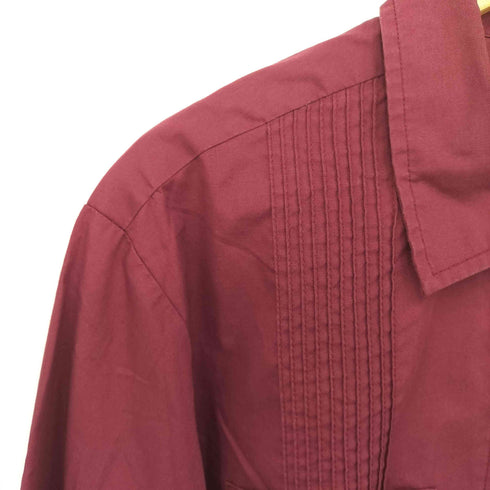 シュプリーム Supreme 18FW Pin Tuck Zip Up Shirt メンズ import:M