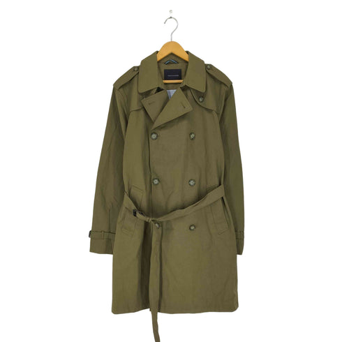 トミーヒルフィガー TOMMY HILFIGER ロングトレンチコート メンズ 42L