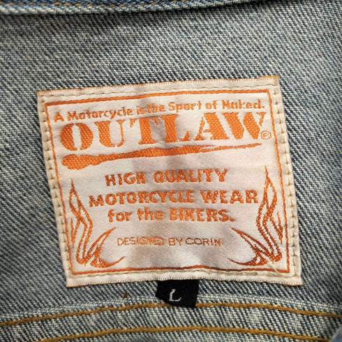OUTLAW 3rd デニムジャケット メンズ L