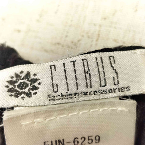 シトラス CITRUS シルク混 大判 ドット柄 ストール レディース