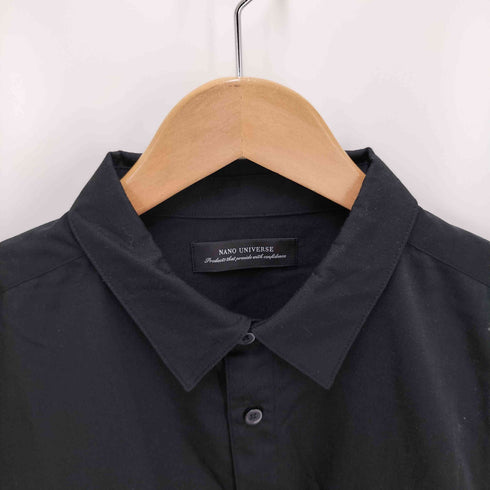 ナノユニバース NANO universe エントリーワイドBIGポケットシャツ メンズ JPN:S