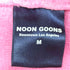 ヌーングーンズ NOON GOONS Printed Fleece Back Cotton Jarsey Hoodie フーディ メンズ import:M