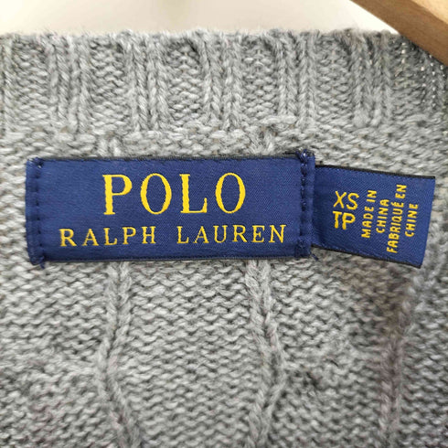 ポロラルフローレン POLO RALPH LAUREN ケーブル編みニット メンズ import:XS