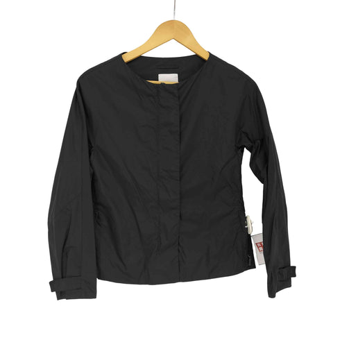 アスペジ ASPESI ノーカラー ジップアップ ナイロンジャケット レディース XS