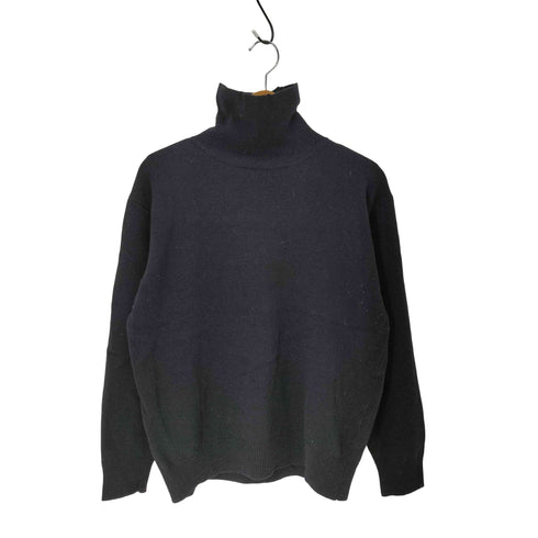 ビームス BEAMS SUPERFINE LAMBS WOOL タートルネック ウール ボックス ニット セーター メンズ