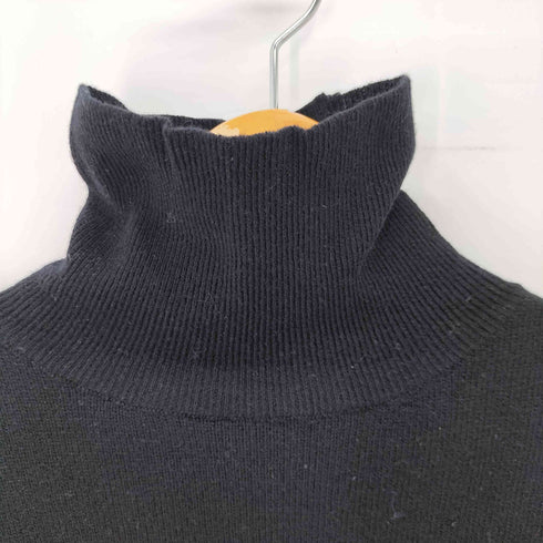 ビームス BEAMS SUPERFINE LAMBS WOOL タートルネック ウール ボックス ニット セーター メンズ