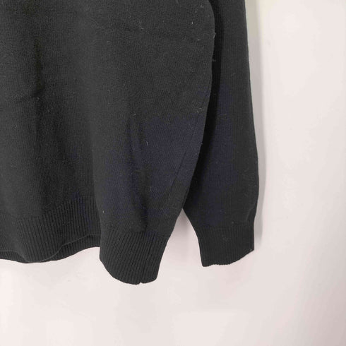 ビームス BEAMS SUPERFINE LAMBS WOOL タートルネック ウール ボックス ニット セーター メンズ