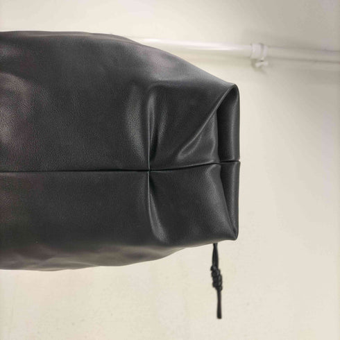 アダムエロペ Adam et Rope レザー ギャザーワンショルダーバッグ レディース