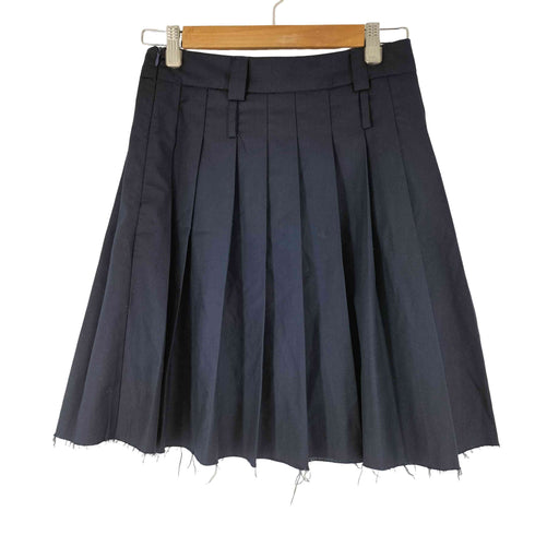 LONSLAN カットオフデザイン プリーツスカート レディース JPN:M