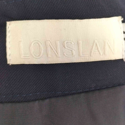 LONSLAN カットオフデザイン プリーツスカート レディース JPN:M