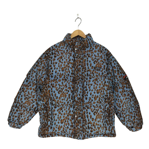 ワコマリア WACKO MARIA GUILTY PARTY LEOPARD DOWN BLUE メンズ JPN:S