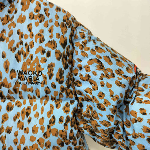ワコマリア WACKO MARIA GUILTY PARTY LEOPARD DOWN BLUE メンズ JPN:S