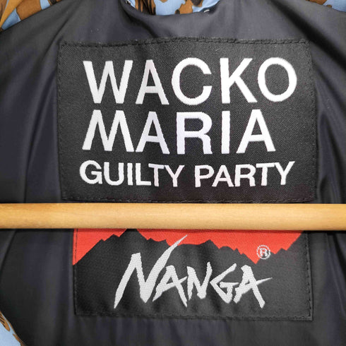 ワコマリア WACKO MARIA GUILTY PARTY LEOPARD DOWN BLUE メンズ JPN:S