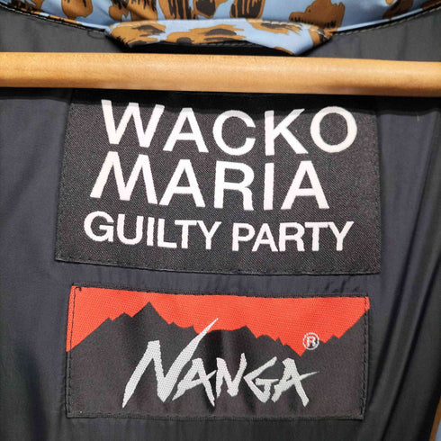 ワコマリア WACKO MARIA GUILTY PARTY LEOPARD DOWN BLUE メンズ JPN:S