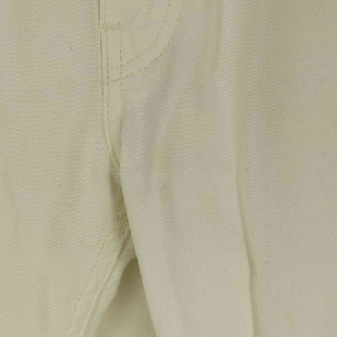 リーバイス Levis 513 紙パッチ 5ポケット ジップフライ ホワイト デニムパンツ メンズ W34 L32
