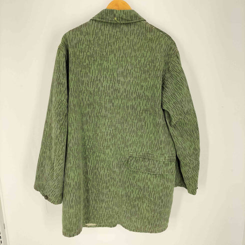 80S czech army チェコ軍 レインドロップカモ 比翼 フィールドコート メンズ