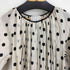 ビアズリー BEARDSLEY ドットプリーツブラウス レディース FREE
