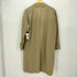 TSUBAME COAT 裏地 チェック 比翼 ステンカラーコート メンズ