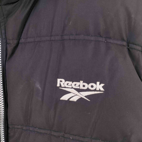 リーボック Reebok 刺繍ロゴ ダウン ジャケット メンズ import:L