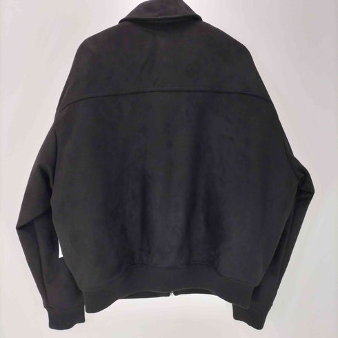 ザラ ZARA FAUX SUEDE QUILTED JACKET フェイクスエード キルティング ジャケット メンズ import:XL